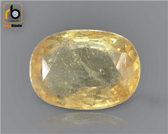 NATURAL HEATED TREATED Yellow Sapphire / Pukhraj 4.21 CT. ( 89589 )